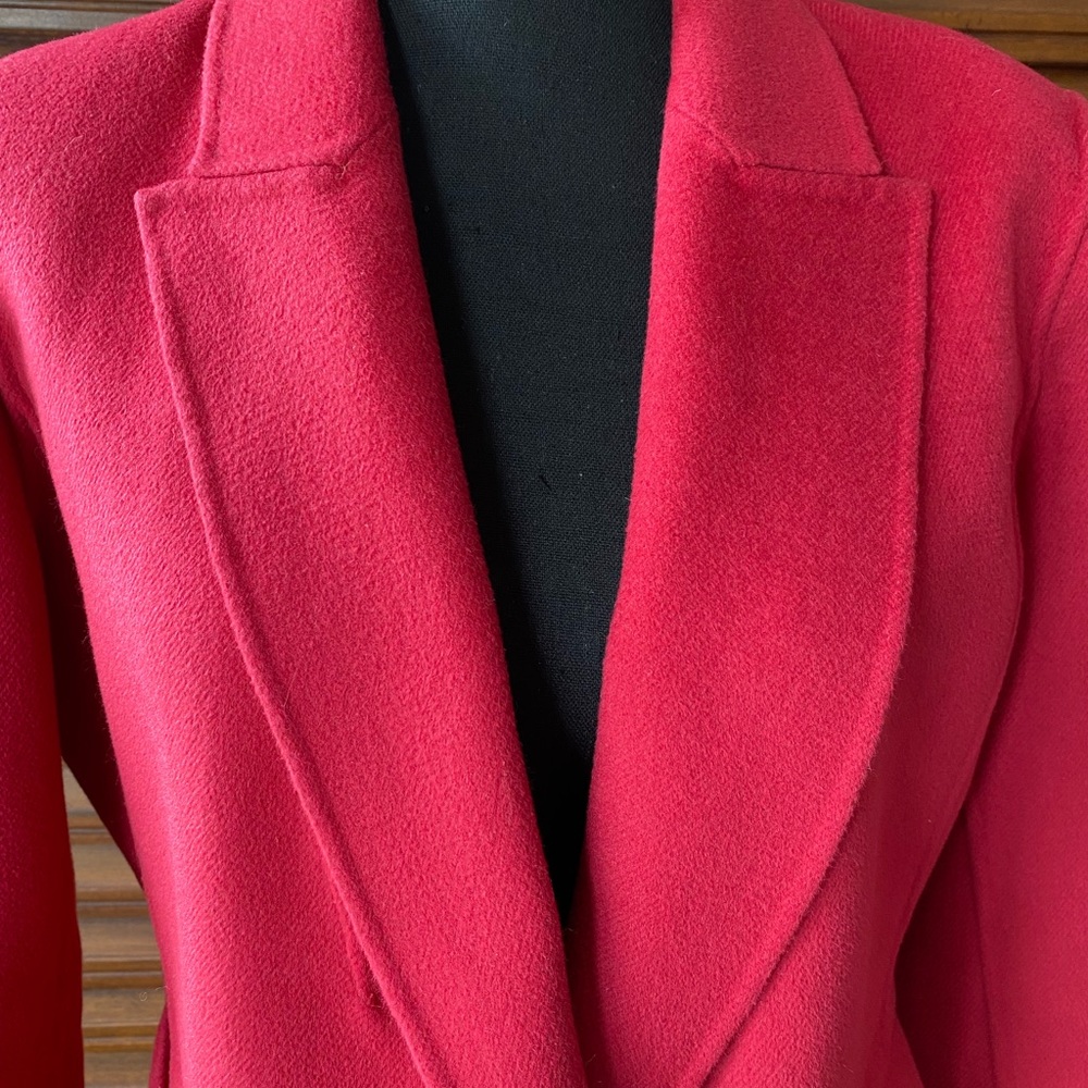 St John Hand Sewn One Button Blazer